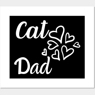 Cat Dad Funny Cute Fathers Day Special Posters and Art